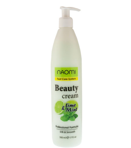 Купить Крем для ног Naomi Beauty Cream "Lime & Mint" (250 мл) , цена 84 грн, фото 1