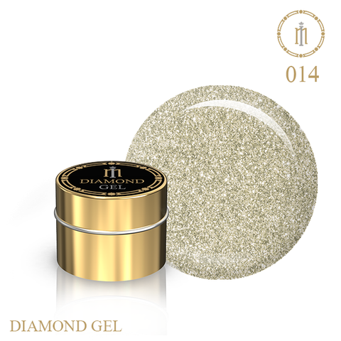 Купить Гель з гліттером Milano Diamond Gel № 14 , цена 100 грн, фото 1