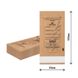 Купити Крафт-пакети Designer Professional 60 х 100 мм (100 штук, коричневі) , ціна 130 грн, фото 1
