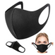 Захисна багаторазова тканинна маска чорна Fashion Mask , Чорний