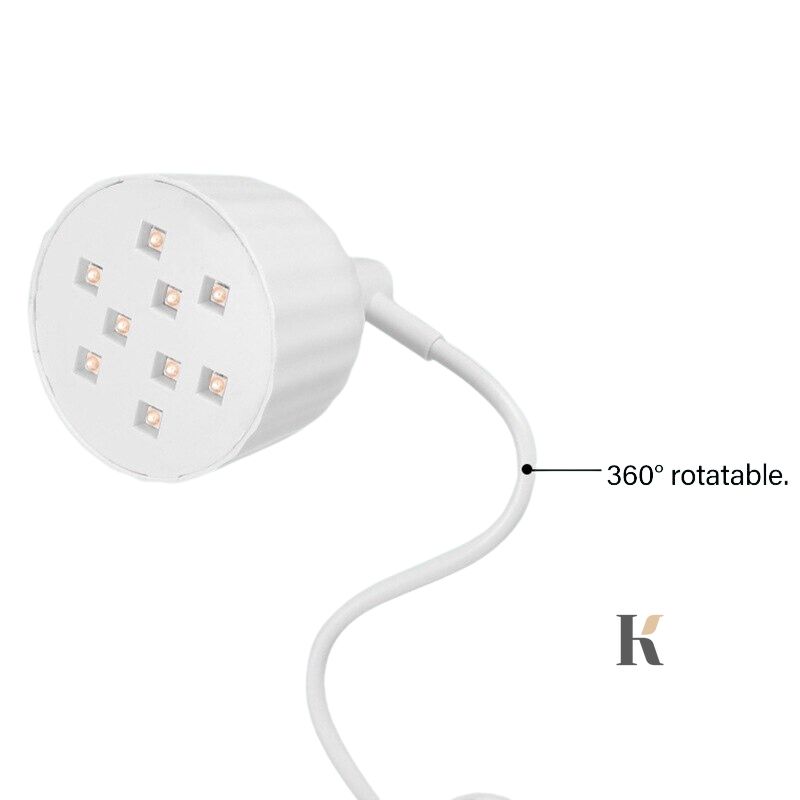 Купити УФ LED лампа для манікюру 28 Вт (на акумулятор, таймер 60 сек) , ціна 527 грн, фото 2