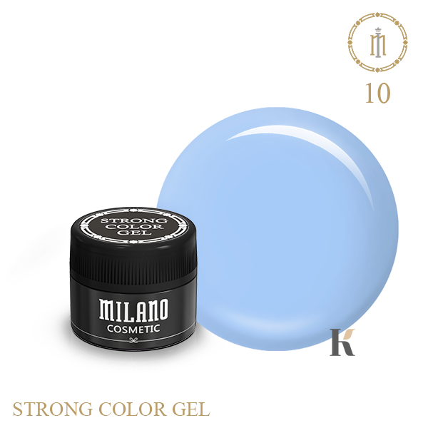 Купити Гель фарба  Milano  Strong Color Gel 10 , ціна 110 грн, фото 1