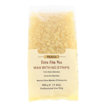 Купити Гарячий віск для депіляції у гранулах Extra Film Wax (500 г, натуральний) , ціна 197 грн, фото 1