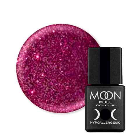 Гель-лак Moon Full Color Classic №310 (бордово-рожевий шиммерний), Сlassic, 8 мл, Шимер/мікроблиск