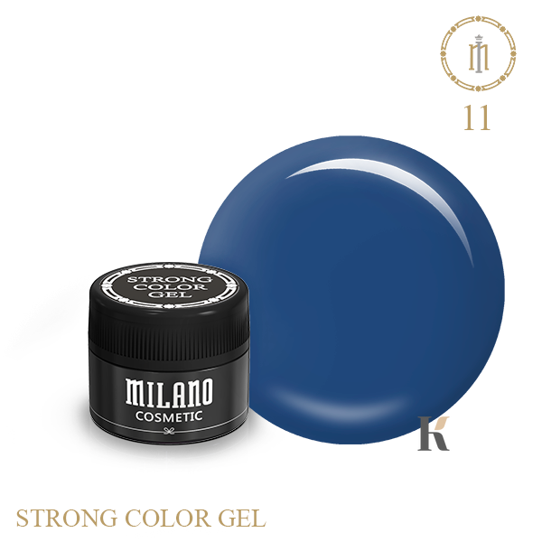 Купити Гель фарба  Milano  Strong Color Gel 11 , ціна 110 грн, фото 1