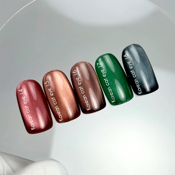 Купити Гель-лак NAILSOFTHEDAY Korean Cat Eye №16 (10 мл, коричневий) , ціна 235 грн, фото 2