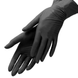 Перчатки нитриловые Mediok «M» (100 штук, неопудренные, нестерильные, черные)
