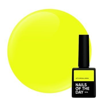 Купити Гель-лак NAILSOFTHEDAY Let's Special Lemon (10 мл, лимонний) , ціна 205 грн, фото 1