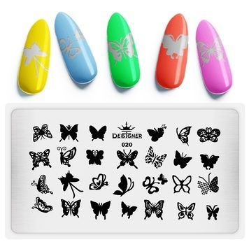 Купити Пластина для стемпінгу Designer №020 (12 х 6 см, диск металевий) , ціна 55 грн, фото 1