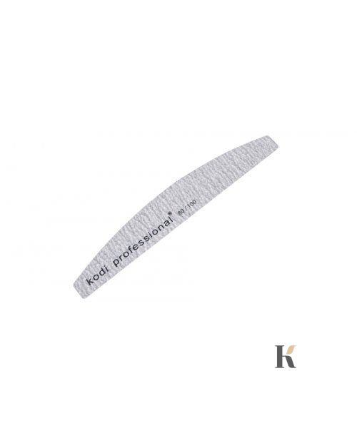 Купити Пилка для нігтів Kodi Half Grey 80/100 , ціна 29 грн, фото 1