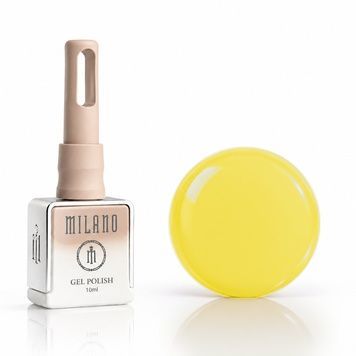 Купить Желтый гель-лак Milano Gel Polish Yellow Premium №01, 10 мл , цена 200 грн, фото 1