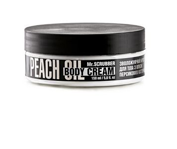 Купить Увлажняющий крем для тела с маслом персиковых косточек Body Couture Peach Oil Mr.SCRUBBER 150 мл , цена 359 грн, фото 1