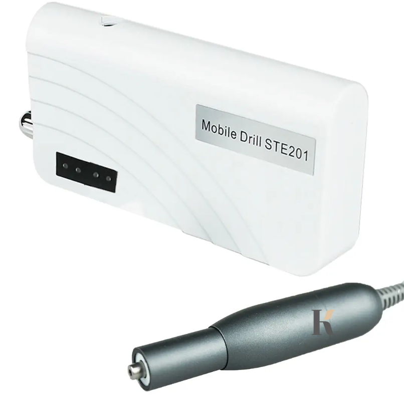 Купить Профессиональный фрезер для маникюра/педикюра с насадками Mobile Drill STE-201(24 Вт, 30000 об/мин) , цена 978 грн, фото 4