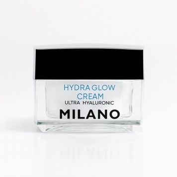 Зволожуючий крем для інтенсивного догляду з гіалуроновою кислотою MILANO Hydra Glow Cream, 50 мл