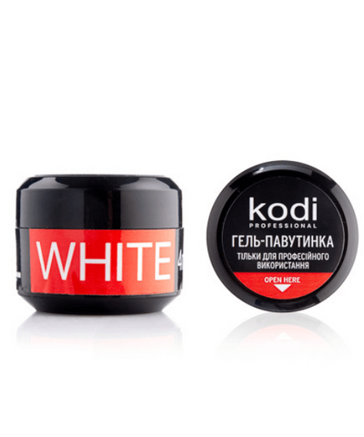 Гель-паутинка для ногтей Spider gel Kodi Professional, 4 мл (цвет: white), 4 мл