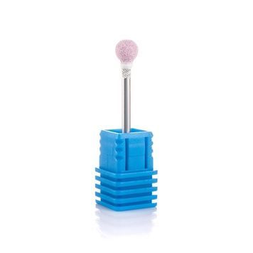 Купити Фреза корундова "Кулька" - діаметр 6 мм, рожева , ціна 19 грн, фото 1