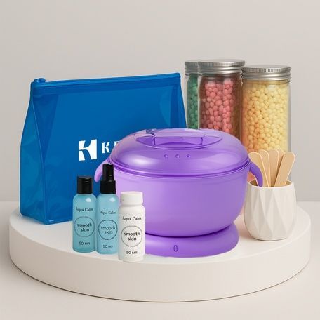 Купить Стартовый набор для депиляции с воскоплавом BUCOS SL-400 (violet) , цена 499 грн, фото 1