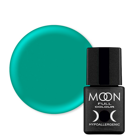 Гель лак Moon Full Breeze color №422 (смарагдово світло-зелений), Breeze Color, 8 мл, Емаль