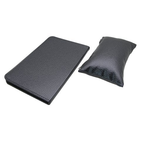 Купити Набір для манікюру: килимок + підлокітник для рук (чорний) , ціна 220 грн в магазині Qrasa.ua