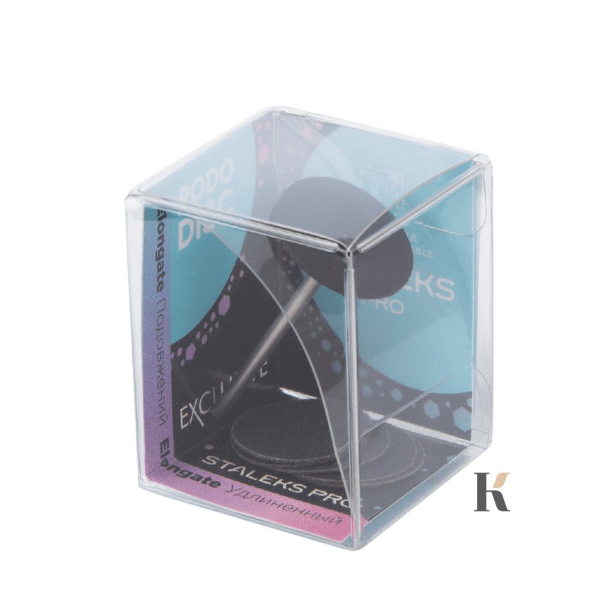 Педикюрный диск пластиковый удлиненный STALEKS PRO PODODISC EXCLUSIVE M PPDLXset-20, Украина