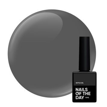 Купити Гель для зміцнення та нарощування NAILSOFTHEDAY Bottle Gel №16 (10 мл, сірий) , ціна 205 грн, фото 1