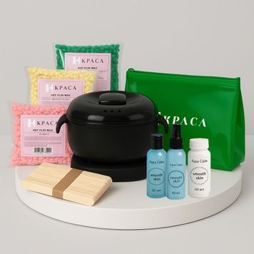 Купить Стартовый набор для депиляции с воскоплавом BUCOS SL-400 (black) , цена 510 грн, фото 1