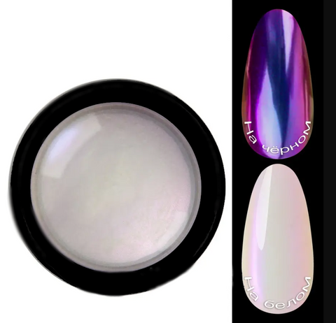 Купити Неоноваа дзеркальна втирка Neon powder Designer Professional №01 , ціна 84 грн, фото 1