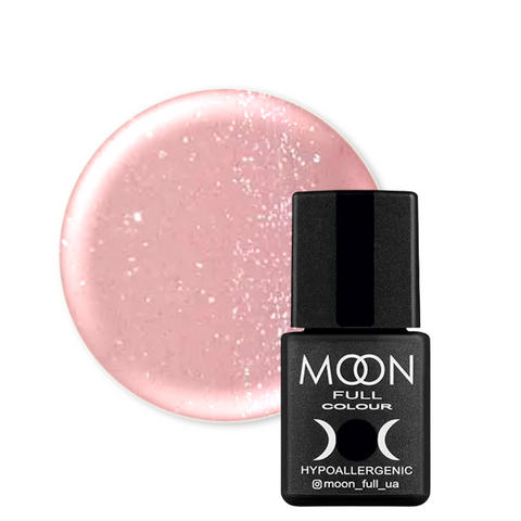 Купити Кольорова база Moon Full BARBIE Color 8 мл №03 (ніжний персиковий з дрібним шиммером) , ціна 140 грн, фото 1
