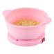 Воскоплав баночный Silicon Wax Warmer CL 2208 Pink (400 мл), Розовый, Баночные, 1, Для домашнего использования, Для профессионального использования, С индикатором, Середній, Нет, 400 мл, Нет, Пластик, Силикон, Лицо, Тело, Подмышки, Ноги, Руки, Зона бикини