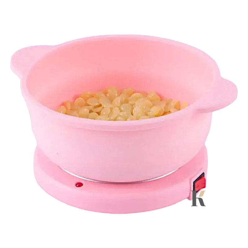 Купити Воскоплав баночний Silicon Wax Warmer CL 2208 Pink (400 мл) , ціна 259 грн, фото 4