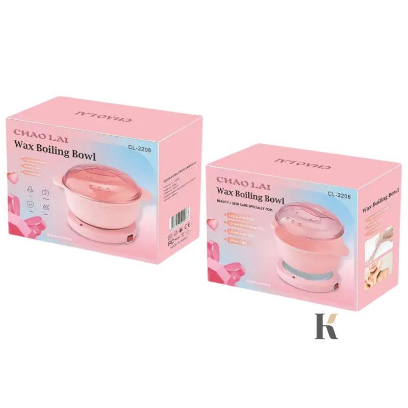 Купить Воскоплав баночный Silicon Wax Warmer CL 2208 Pink (400 мл) , цена 259 грн, фото 7