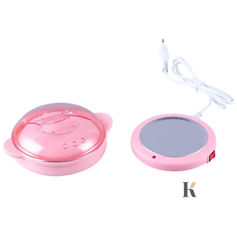 Купити Воскоплав баночний Silicon Wax Warmer CL 2208 Pink (400 мл) , ціна 259 грн, фото 6