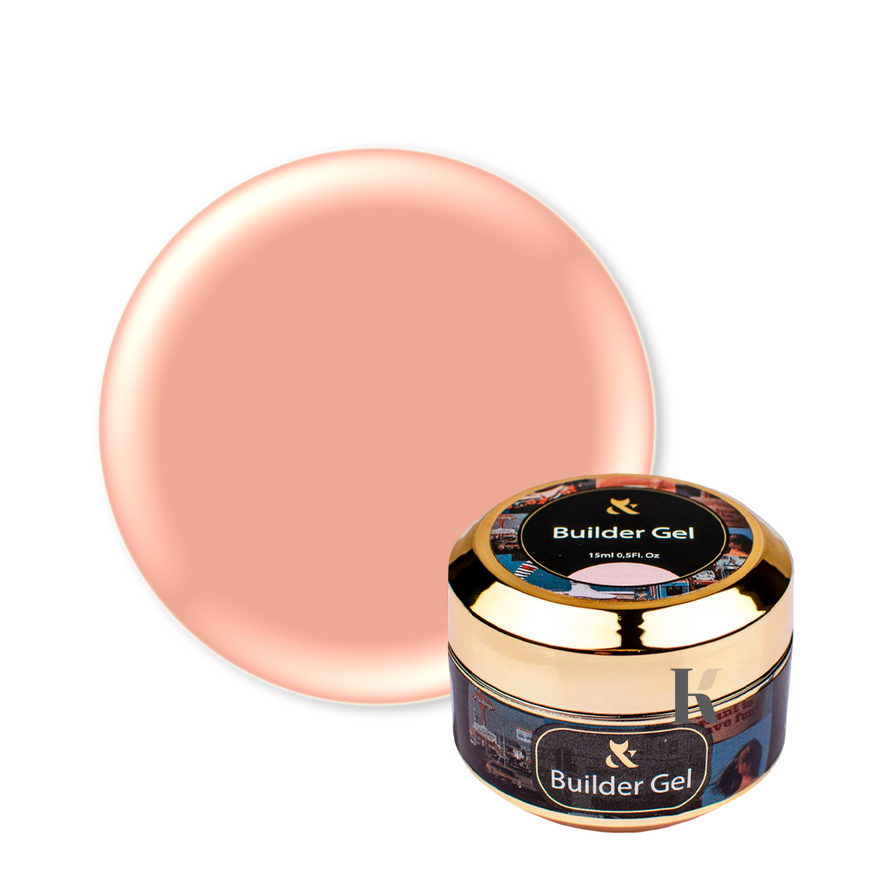 Купити Гель моделюючий F.O.X Builder gel Cover Peach 15 мл , ціна 300 грн, фото 1