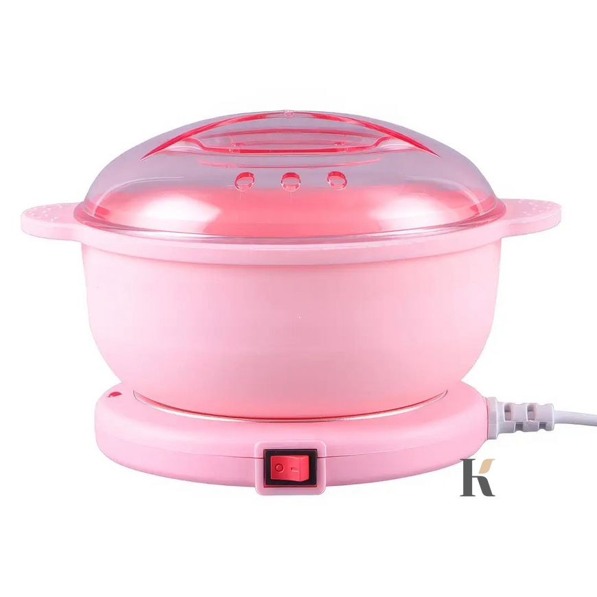 Купити Воскоплав баночний Silicon Wax Warmer CL 2208 Pink (400 мл) , ціна 259 грн, фото 1