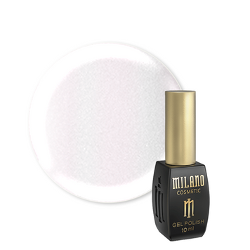Купити Гель лак Milano 10ml № 021 (Міркаючий сніговий) , ціна 90 грн, фото 1