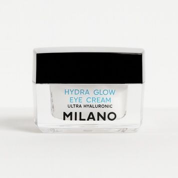 Зволожувальний крем для області навколо очей з гіалуроновою кислотою MILANO Hydra Glow Eye Cream, 15 мл