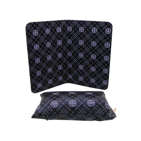 Купить Набор для маникюра: коврик + подлокотник (черный, с цветочным принтом). , цена 220 грн, фото 2