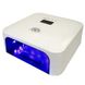 УФ LED лампа для манікюру GLOBAL FASHION G900 60 Вт White (з дисплеєм, таймер 10, 30 та 60 сек)