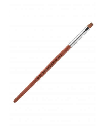 Купить Кисть Kodi для гелевого моделирования №6/F (ворс:нейлон; деревянная ручка) , цена 99 грн, фото 1