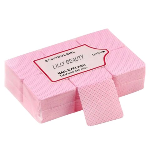 Купити Безворсові серветки Lilly рожеві 500 шт , ціна 105 грн, фото 1