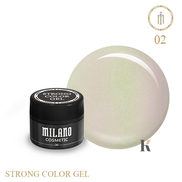 Купити Гель фарба  Milano  Strong Color Gel 02 , ціна 110 грн, фото 1