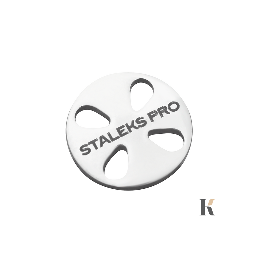 Педикюрний диск-основа подовжена STALEKS PRO PODODISC ХS 10 мм PDLset-10, Україна