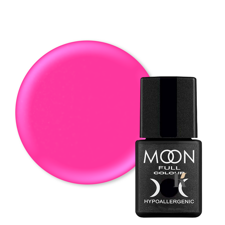Гель лак Moon Full Breeze color №407 (розовый), Breeze Color, 8 мл, Эмаль