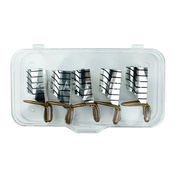 Купити Форми для нарощування нігтів тефлонові/багаторазові (набір 5 шт.) , ціна 95 грн, фото 1