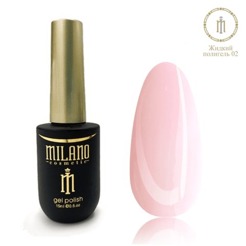 Купити Рідкий Полі гель Milano Cosmetic LIQUID POLY GEL №02 15 мл , ціна 204 грн, фото 1