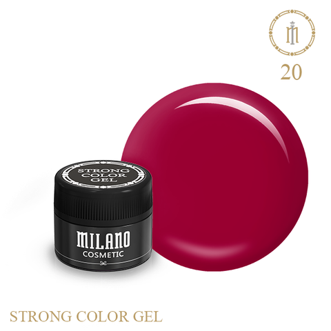 Купити Гель фарба  Milano  Strong Color Gel 20 , ціна 110 грн, фото 1