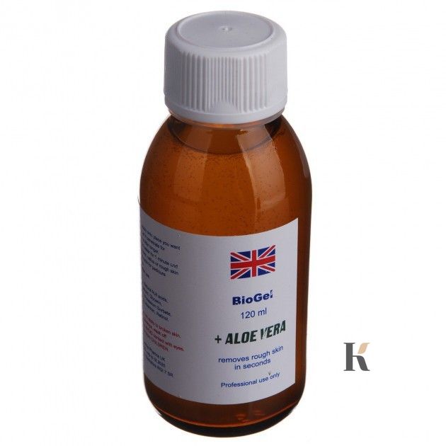 Купить Ремувер кислотный для педикюра BioGel + Aloe Vera (120 мл) , цена 80 грн, фото 2