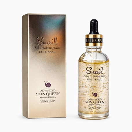 Сыворотка с муцином улитки и нано-золотом Venzen Silky Hydrating Skin, 100 мл