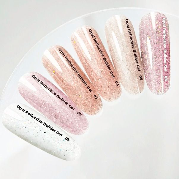 Купити Гель для нарощування NAILSOFTHEDAY OPAL Reflective Builder Gel №03 (15 мл, теплий нюд) , ціна 275 грн, фото 3