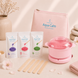 Набор для депиляции с воскоплавом Silicon Wax Warmer CL 2208 (pink)